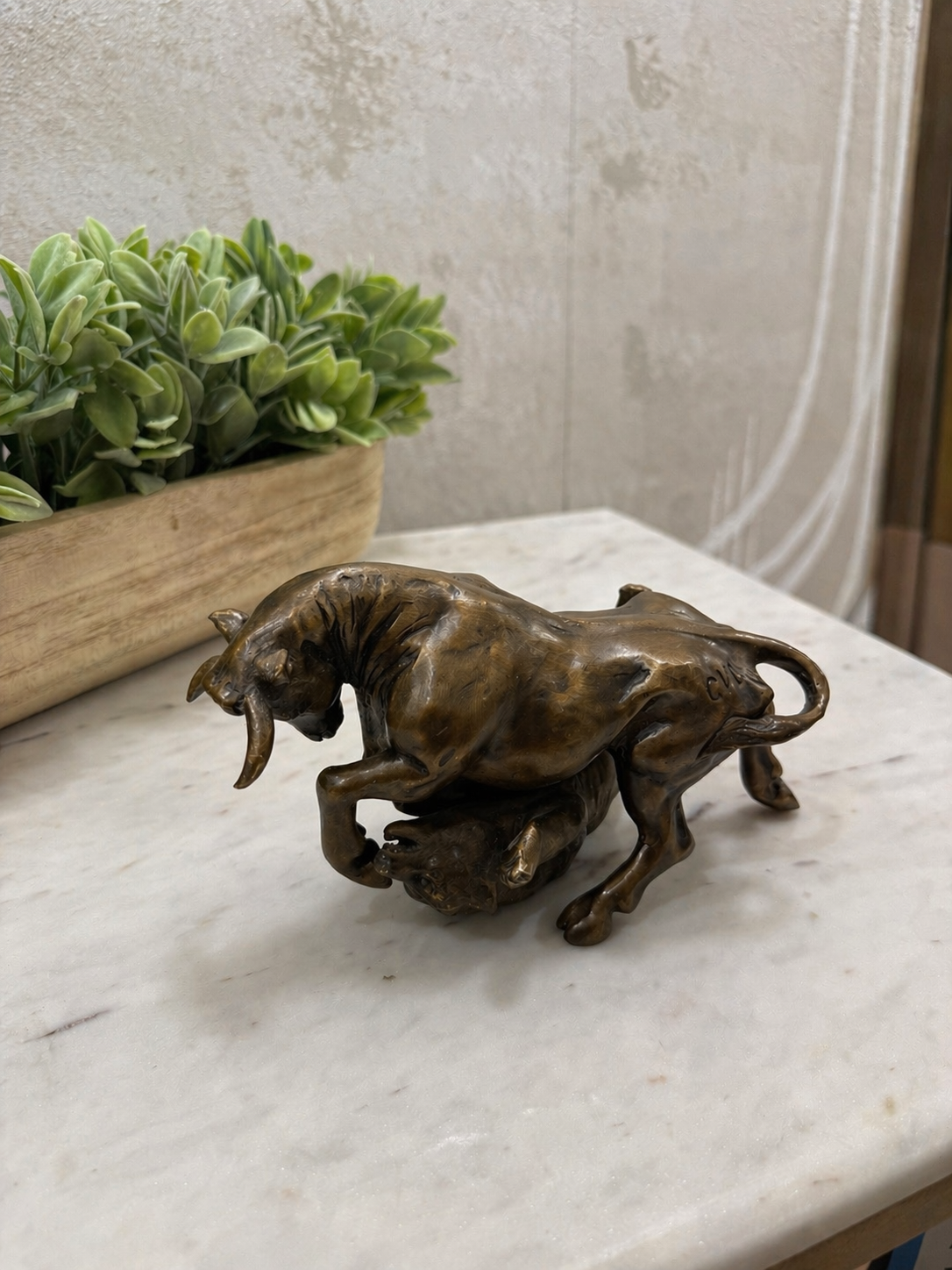 Bronze Bear & Bull - Reversible