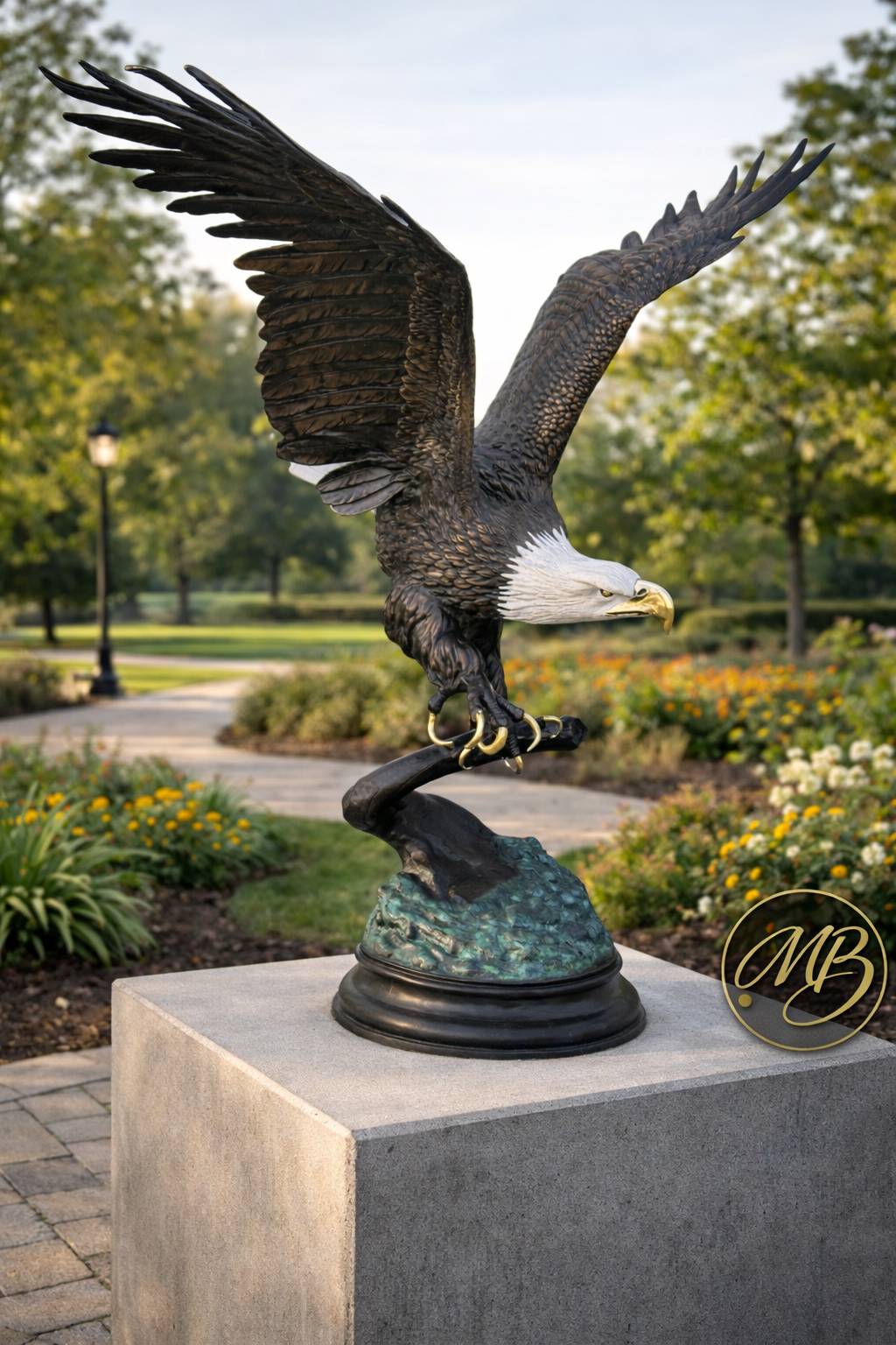 Bronze Eagle Life-Size
