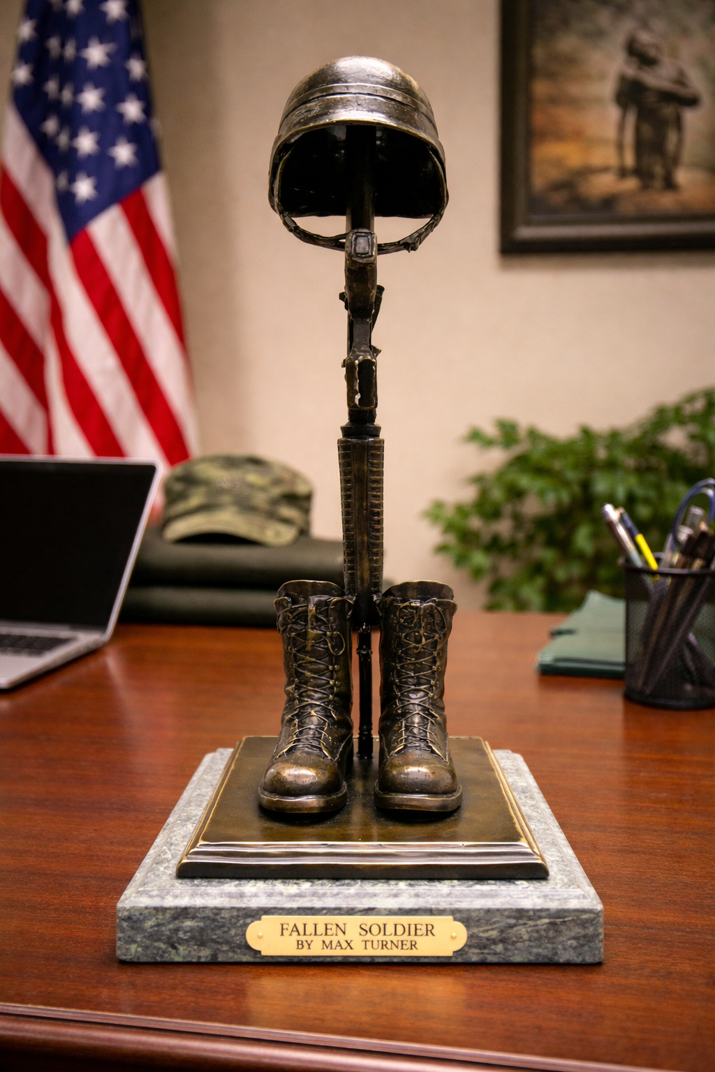 Desk Size Fallen Soldier, New Era