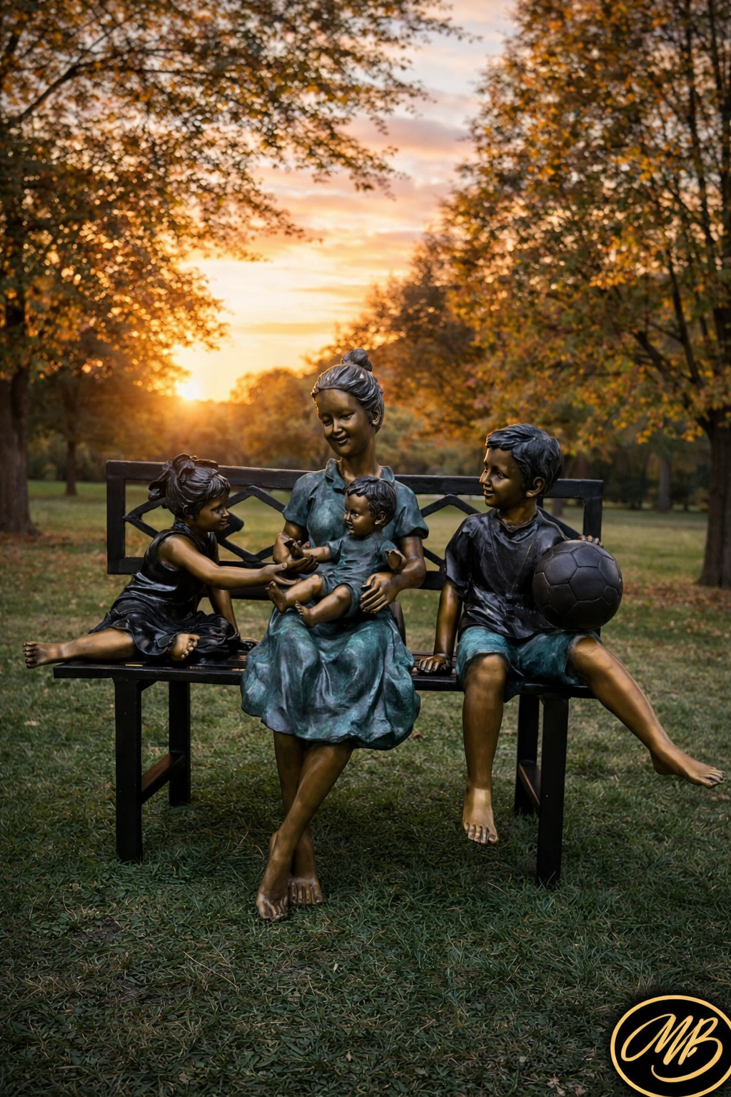 Mother with Children