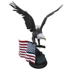 Eagle with American Flag