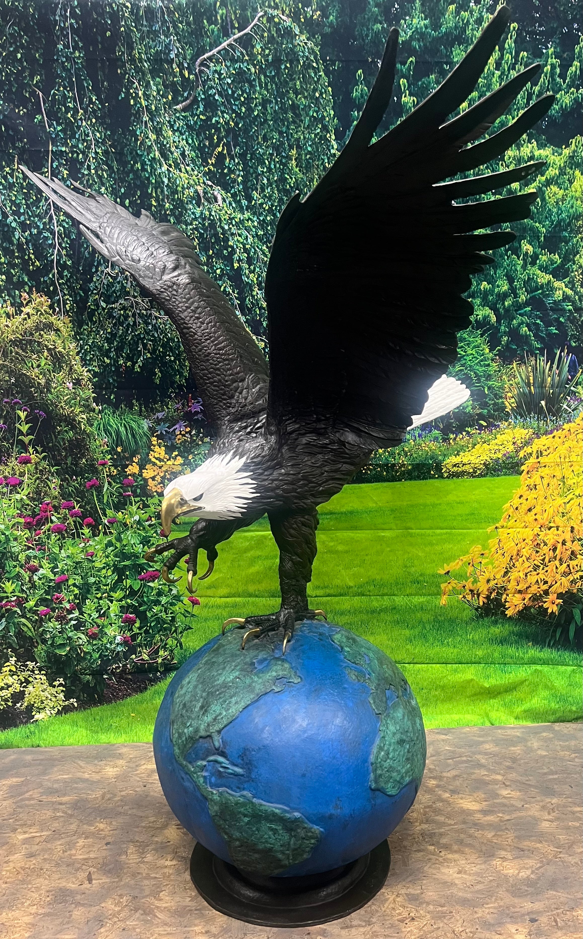 Eagle on Globe