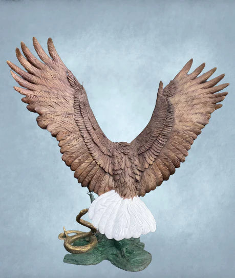 Heroic Eagle with Snake