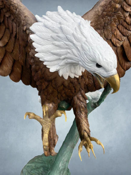 Heroic Eagle with Snake