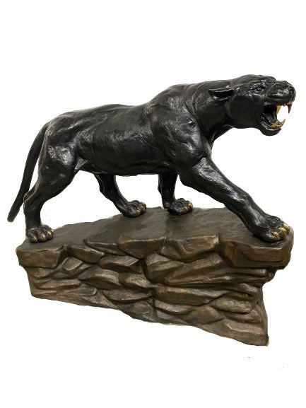 Black Panther on Rock