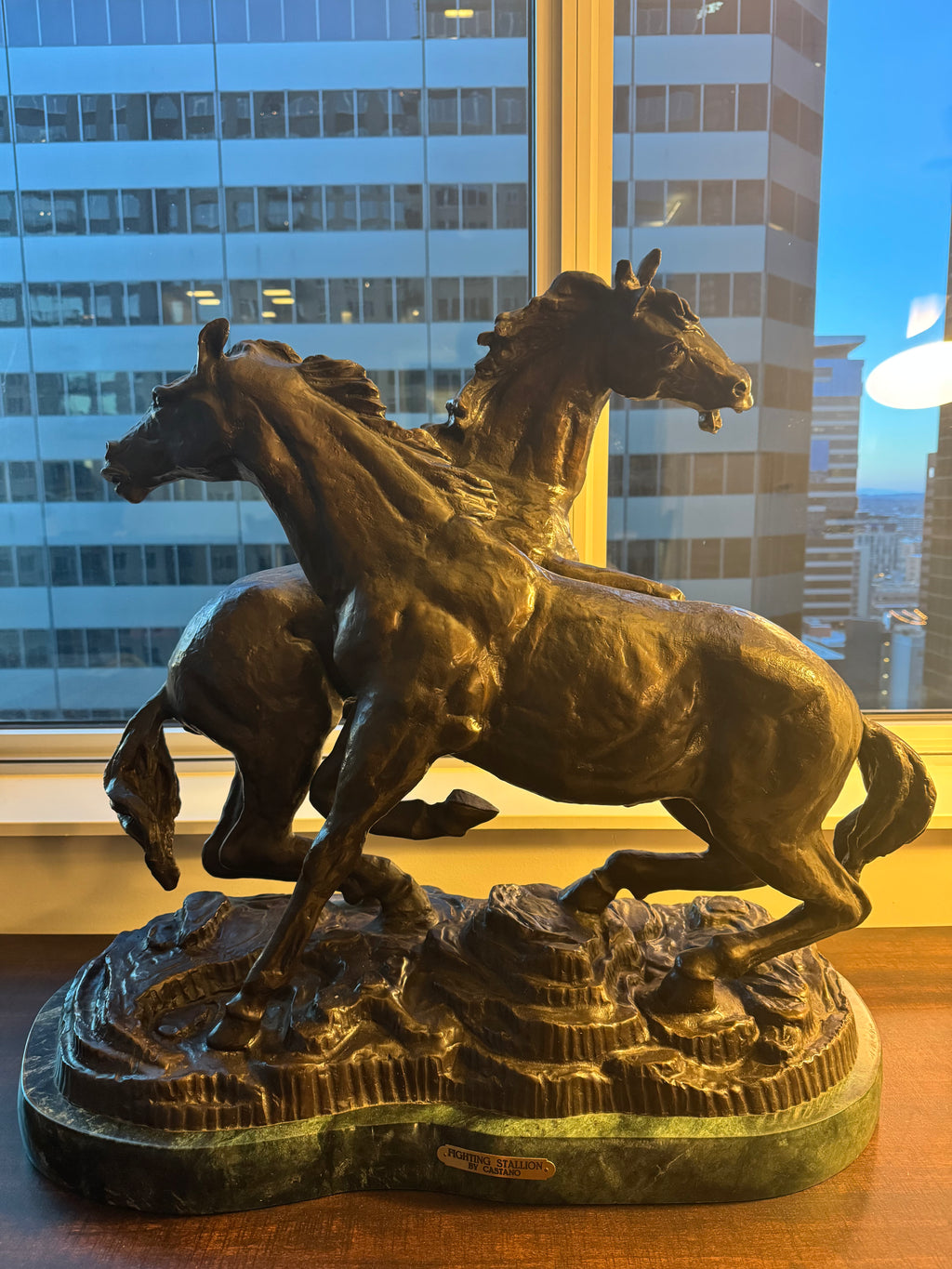 Fighting Stallions