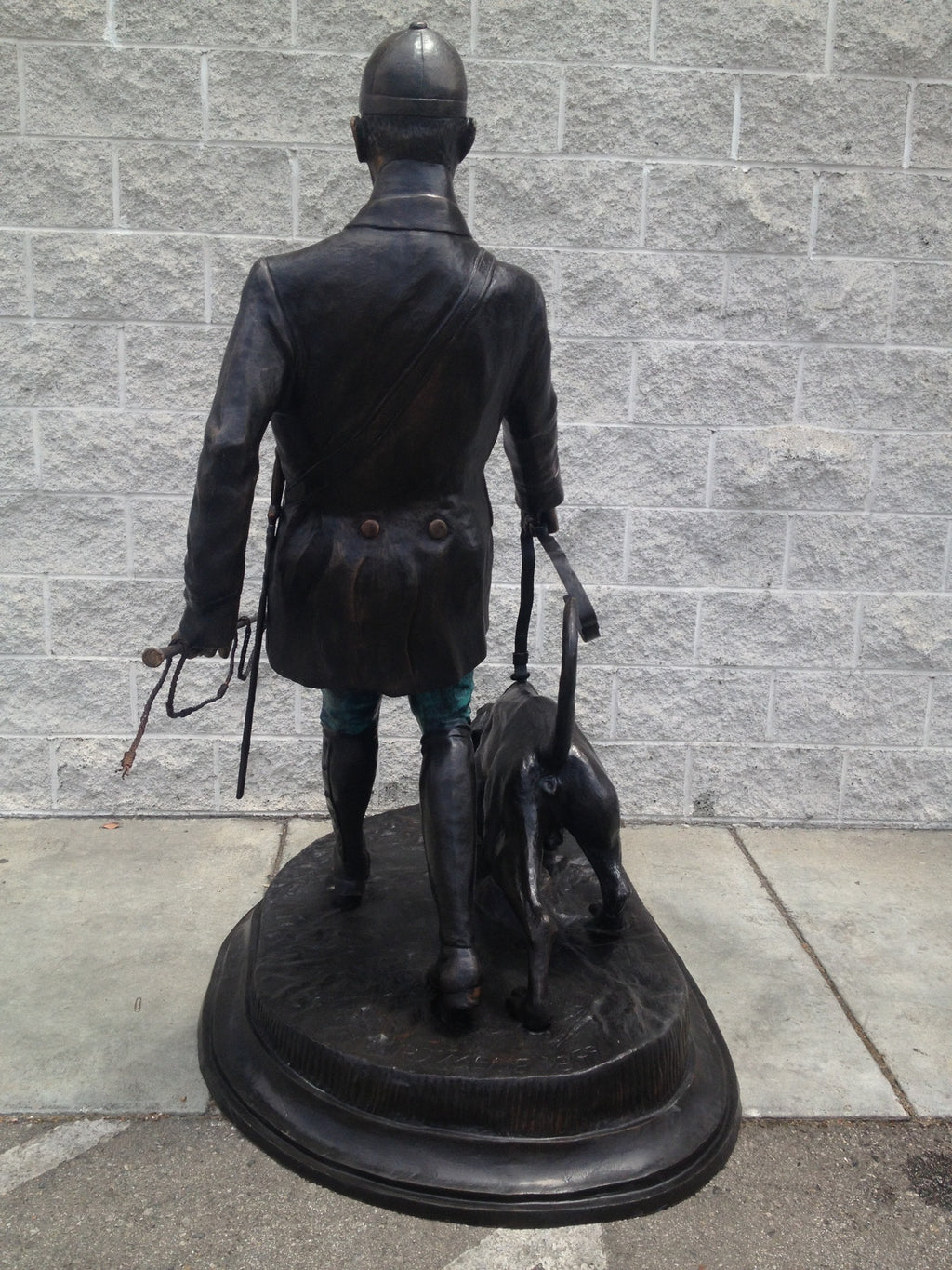 English Hunter with Hound