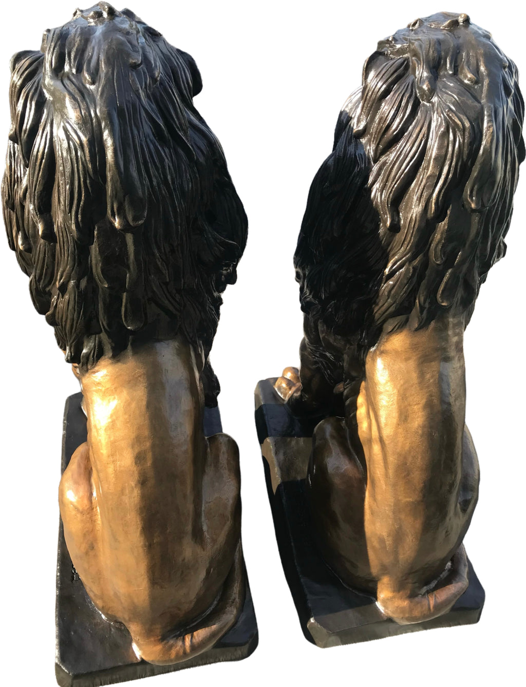Monumental Seated Lion