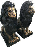 Monumental Seated Lion