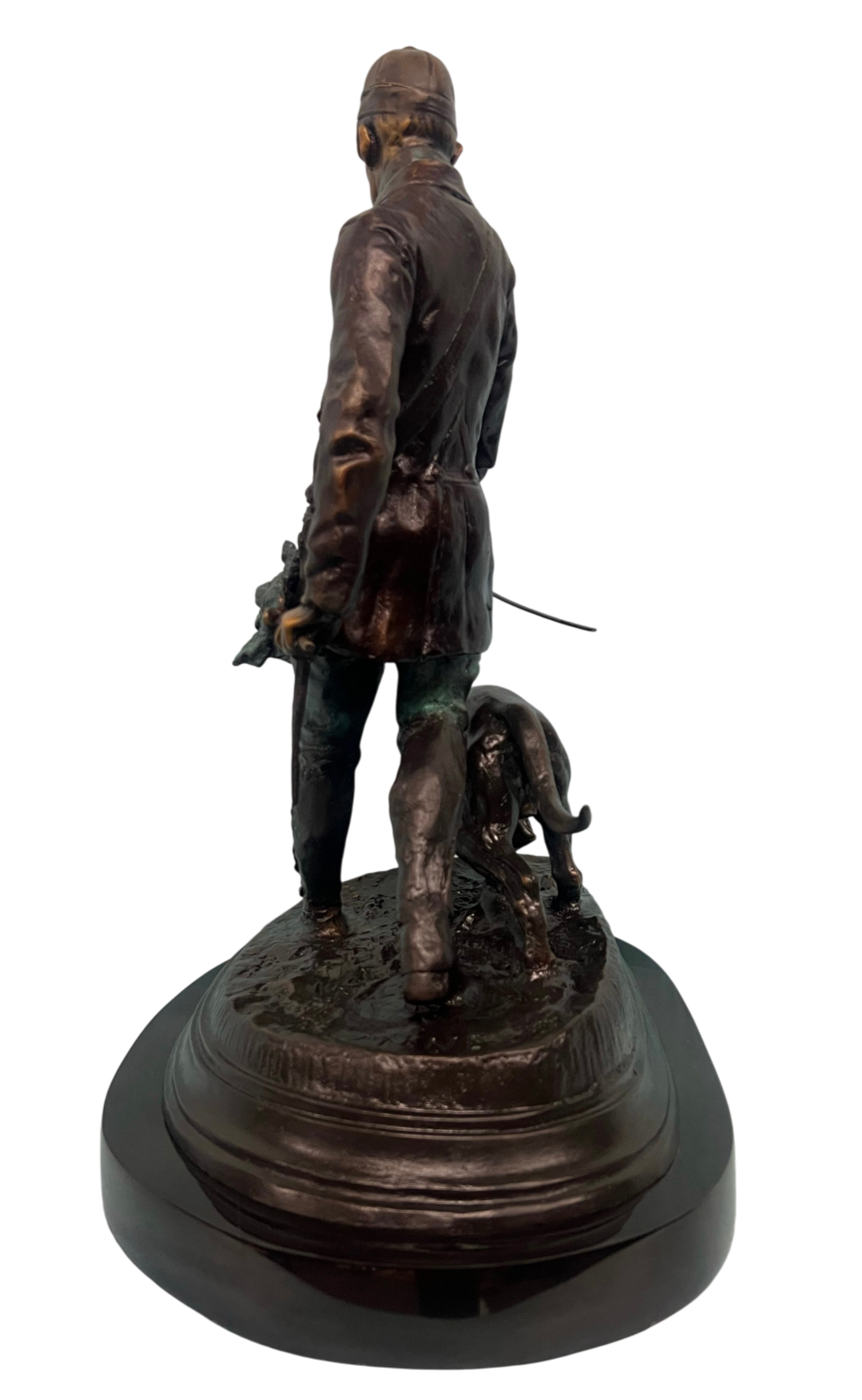 English Hunter with Hound