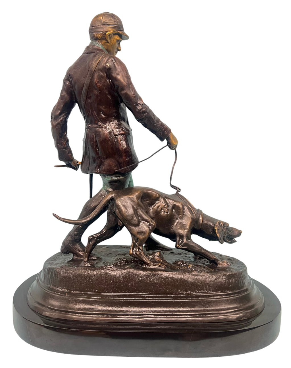 English Hunter with Hound