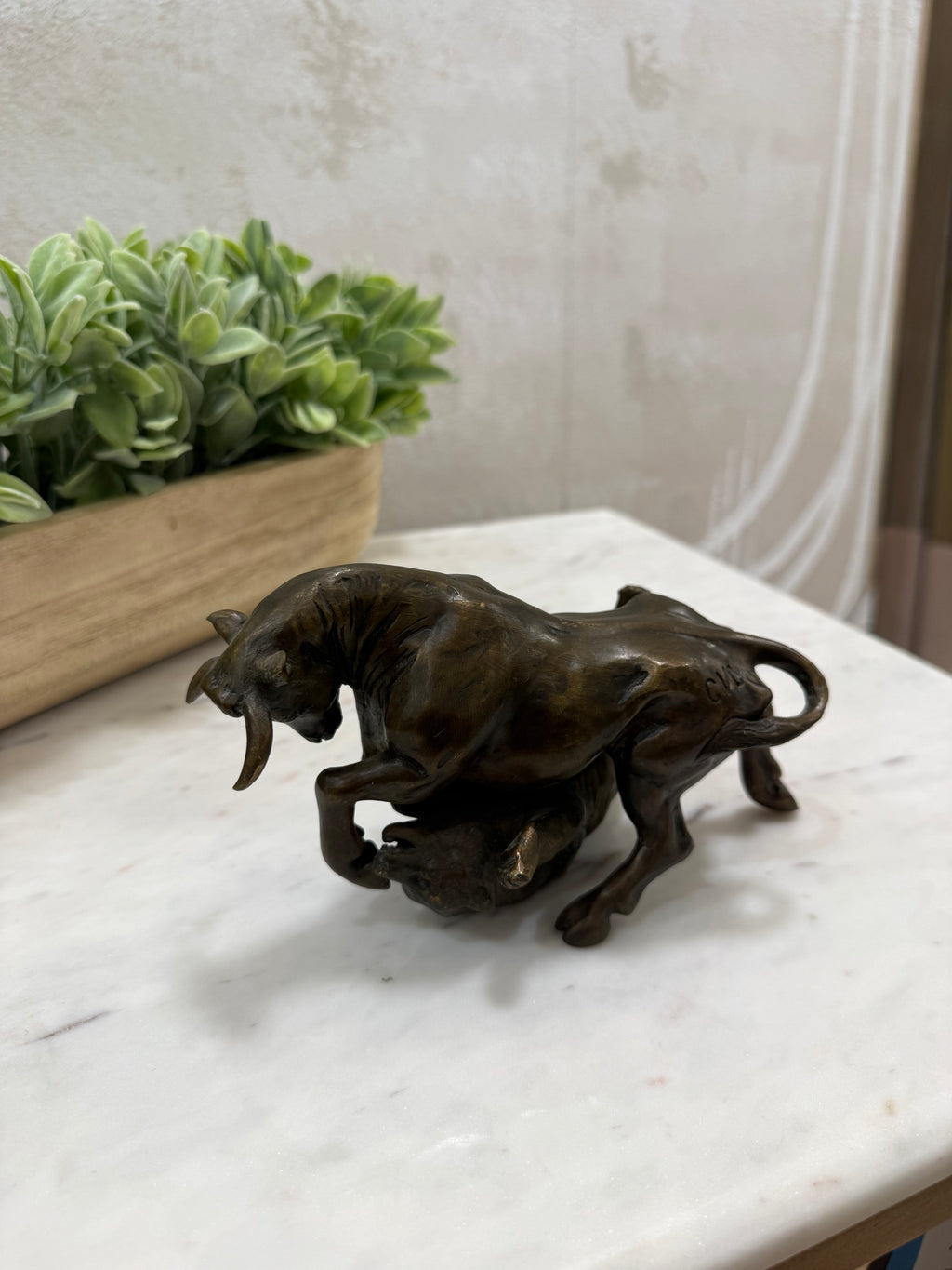 Bronze Bear & Bull - Reversible