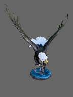 Eagle with Prey