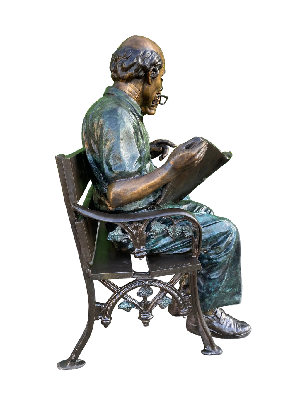 Grandparents on Bench