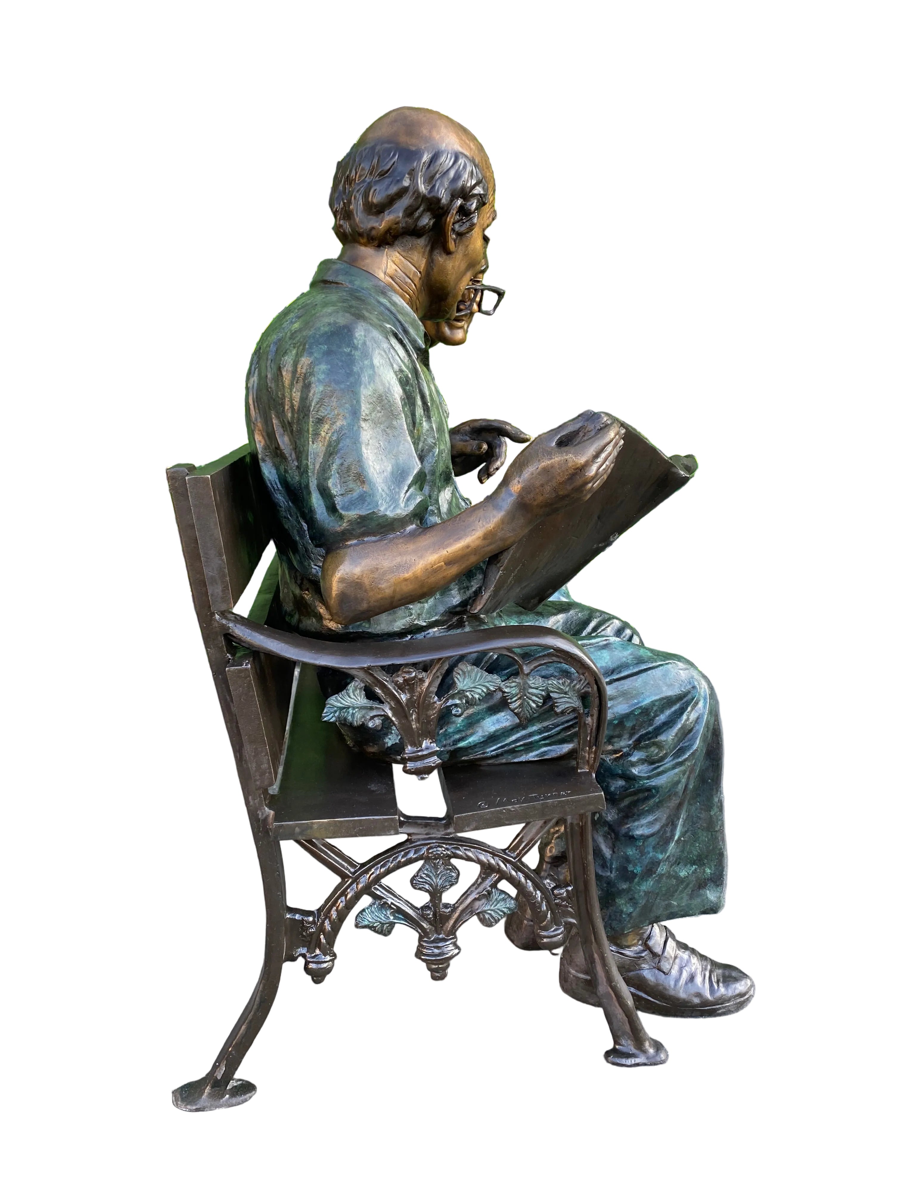 Grandparents on Bench