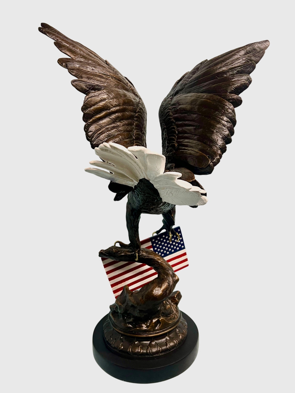 Eagle with American Flag