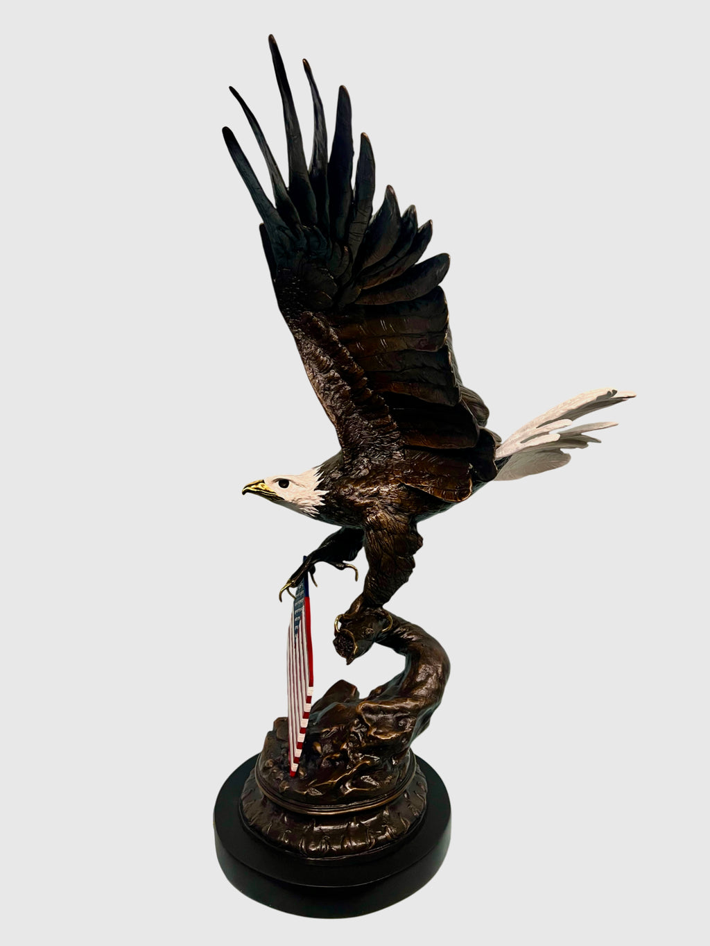 Eagle with American Flag