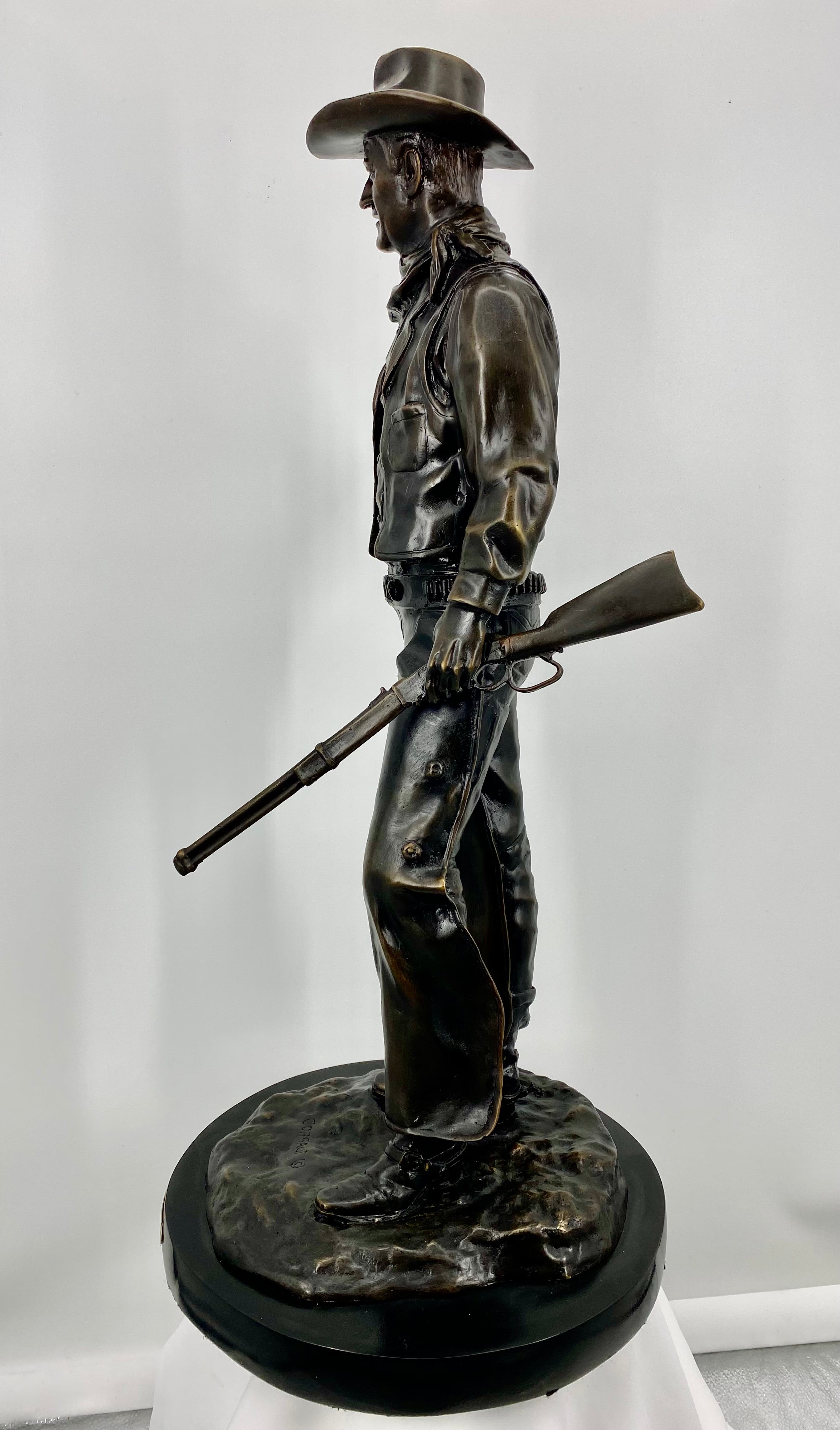 John Wayne with Rifle