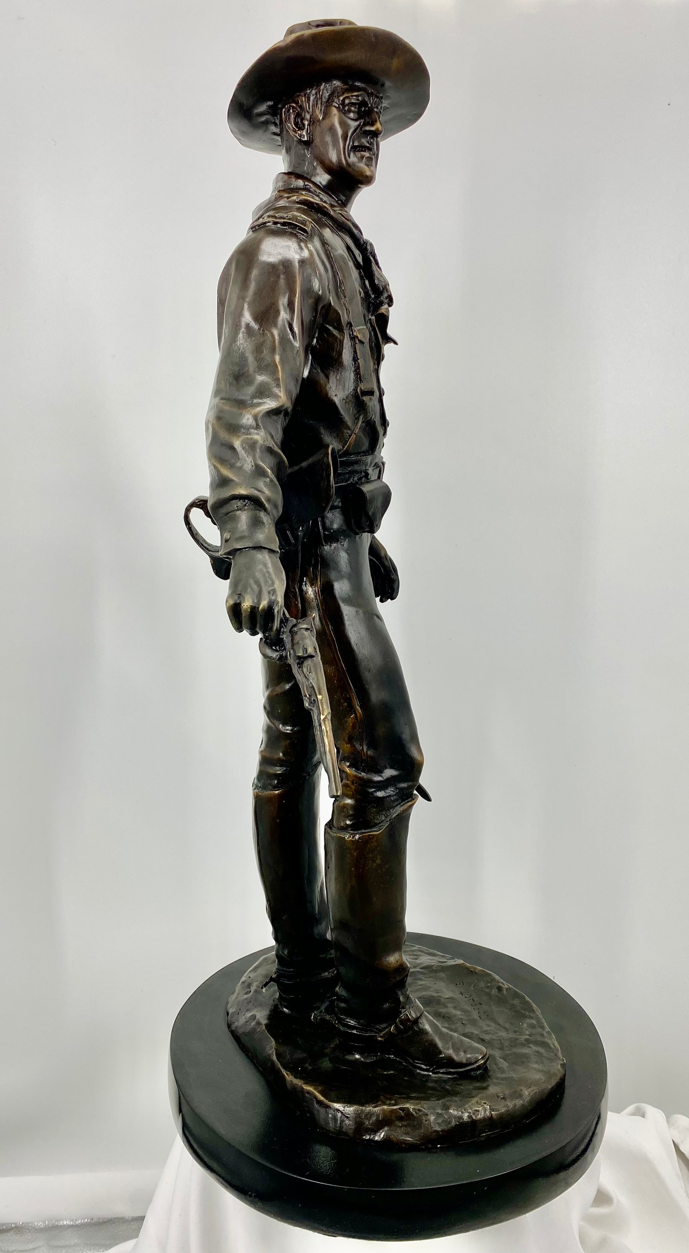 John Wayne with Pistol