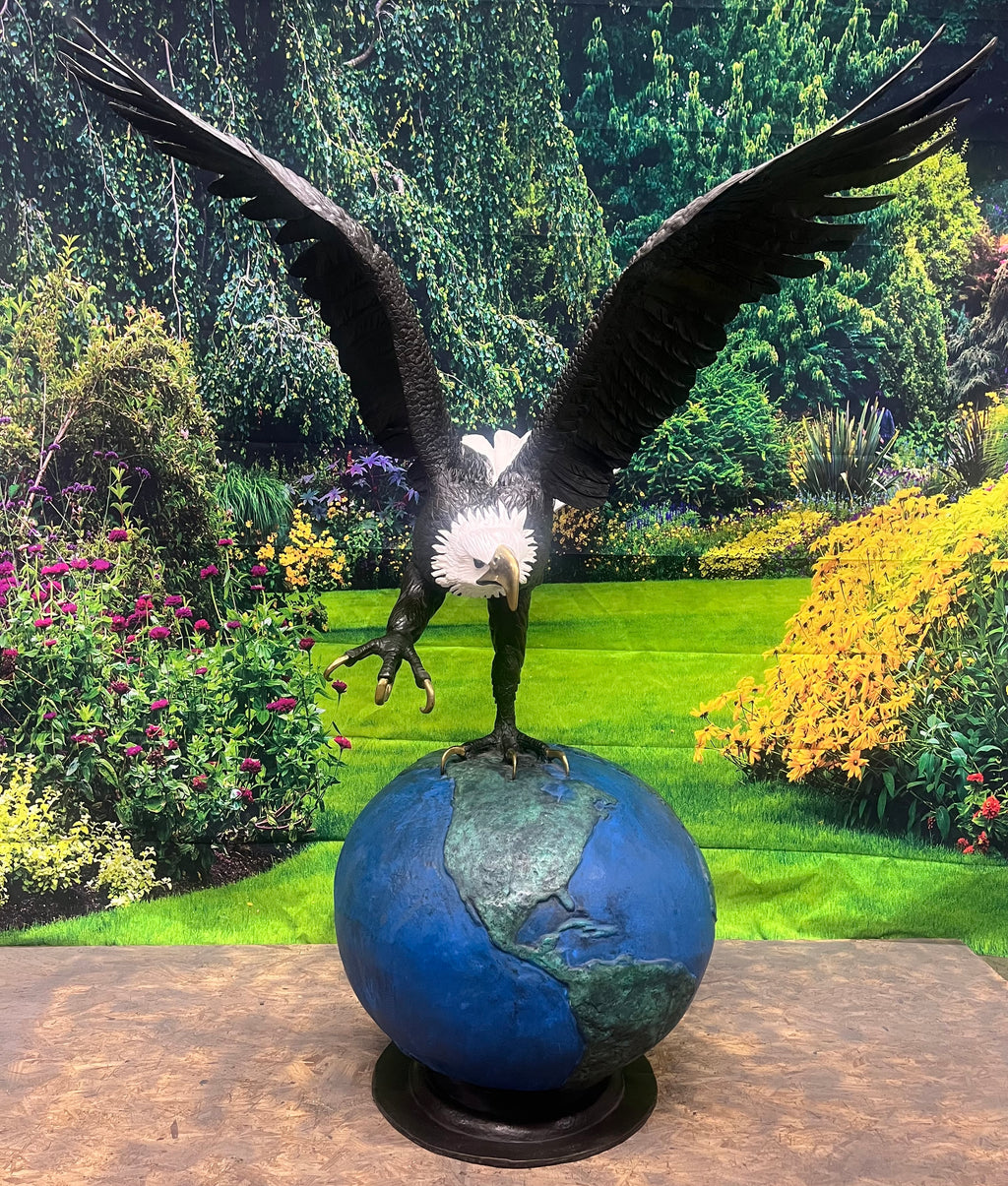 Eagle on Globe
