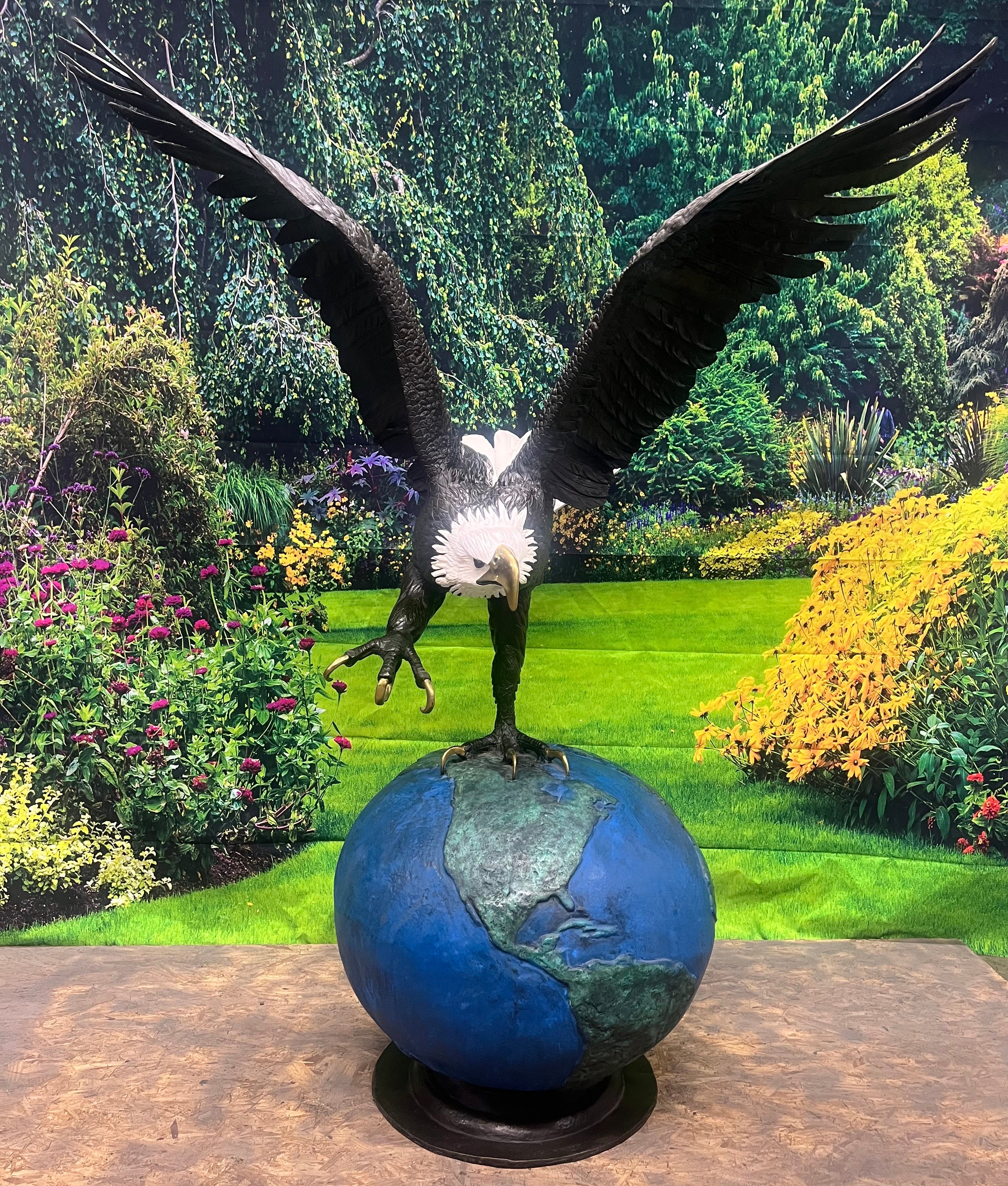 Eagle on Globe
