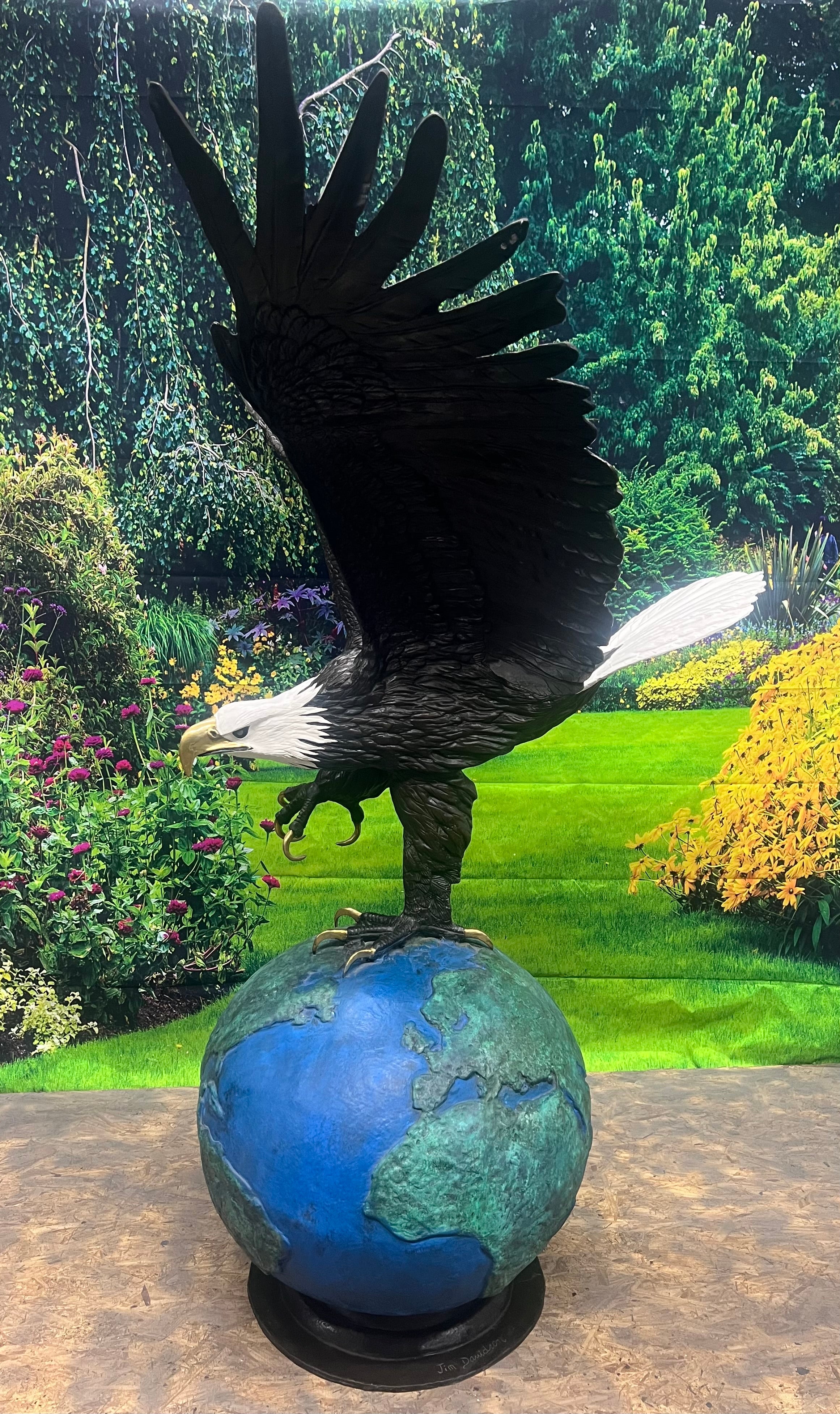 Eagle on Globe