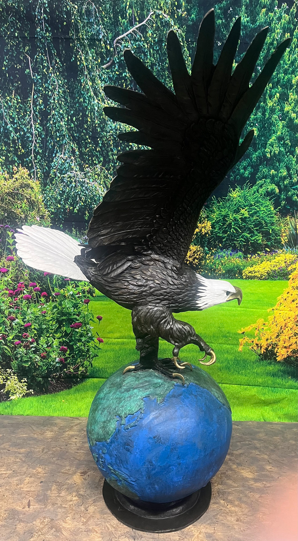 Eagle on Globe