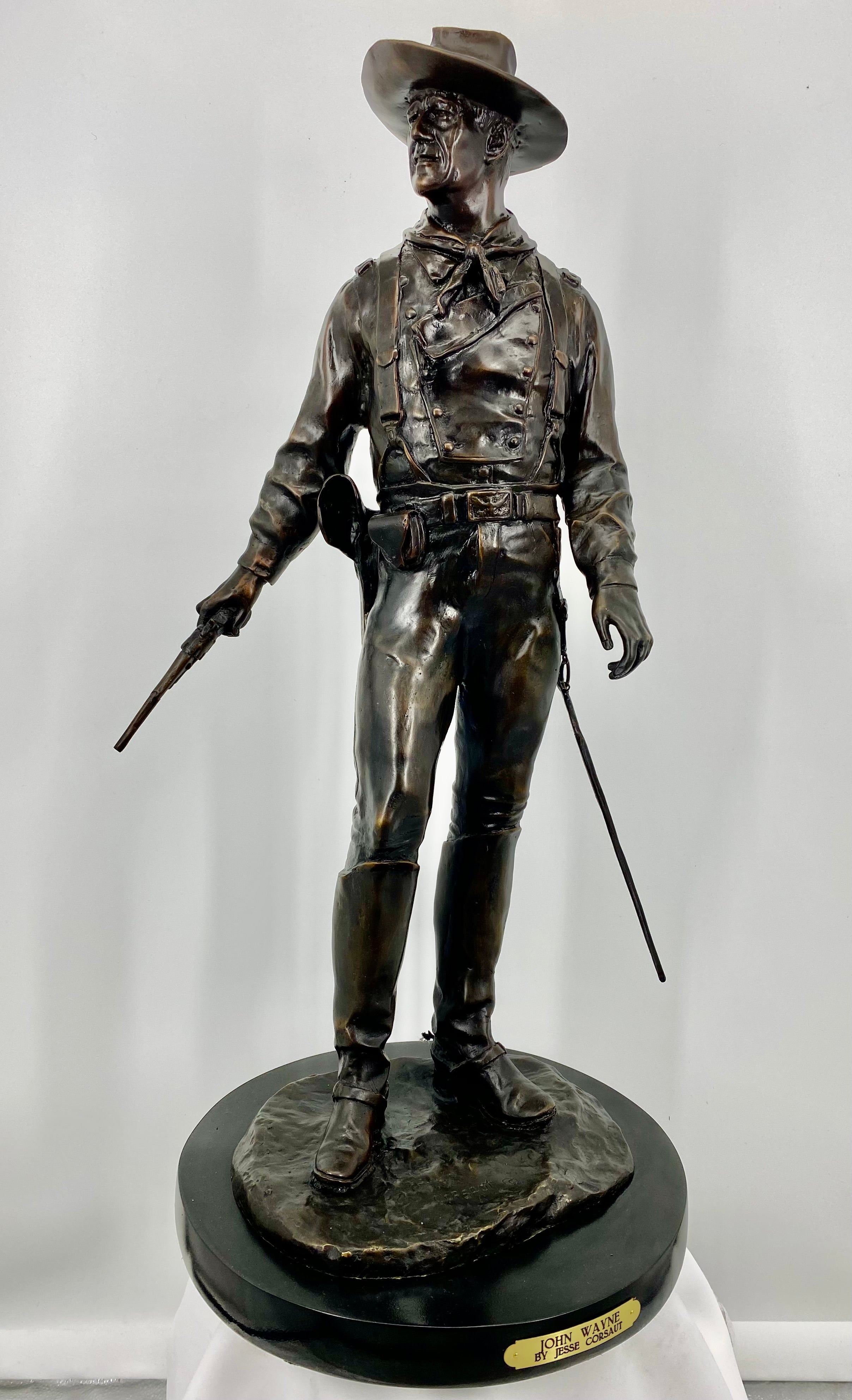 John Wayne with Pistol