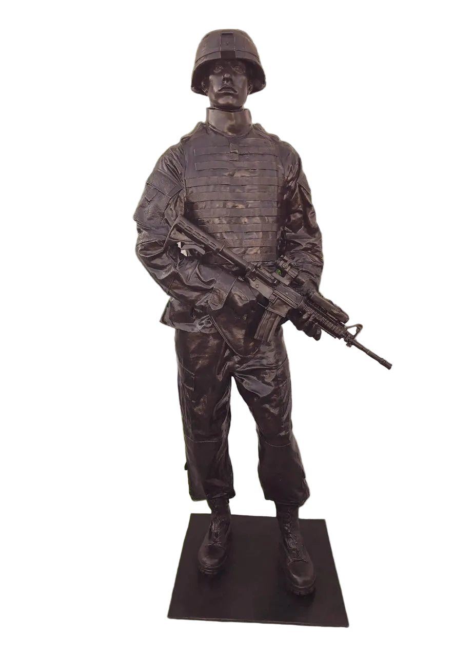 Monumental Standing Soldier