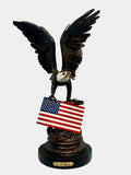Eagle with American Flag