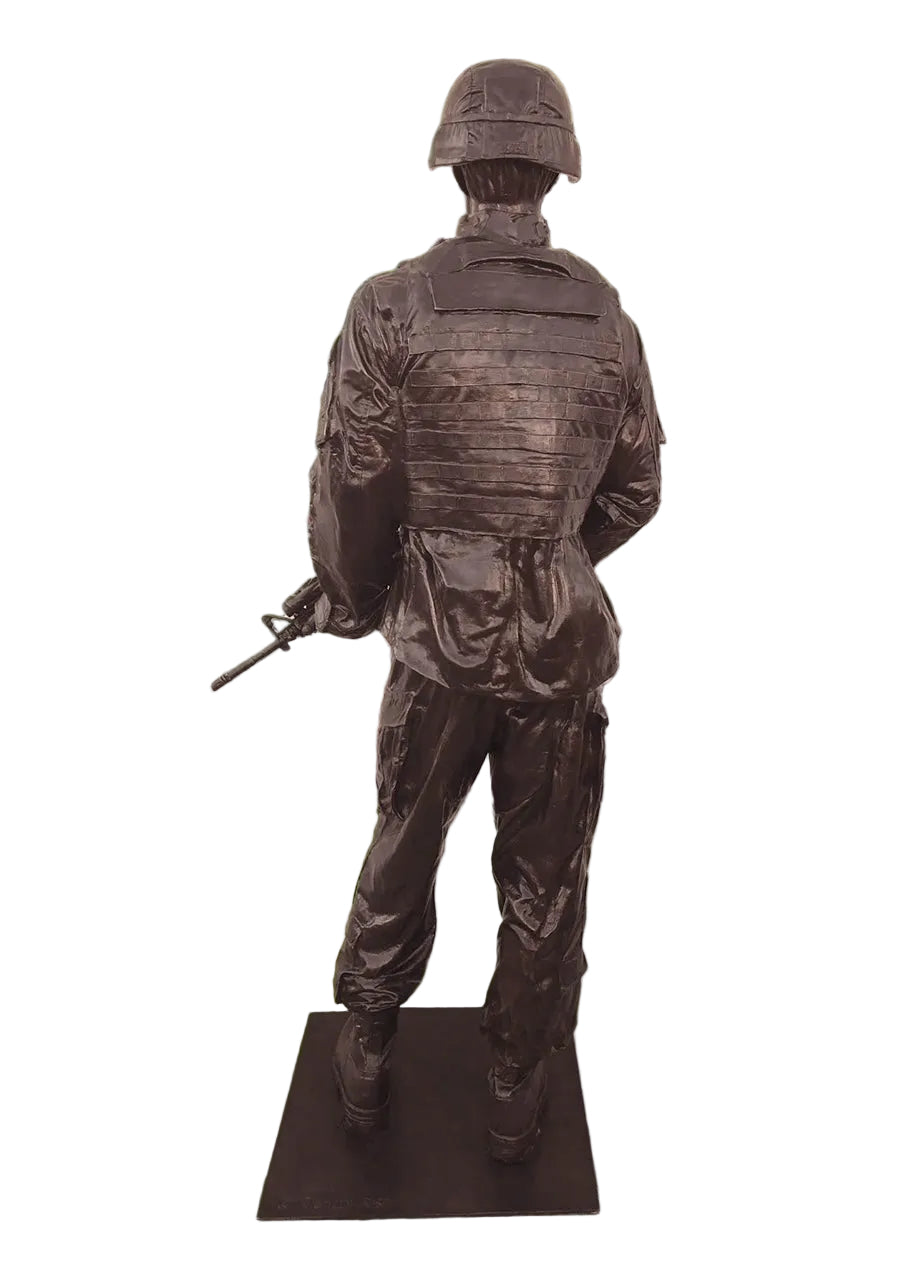 Monumental Standing Soldier