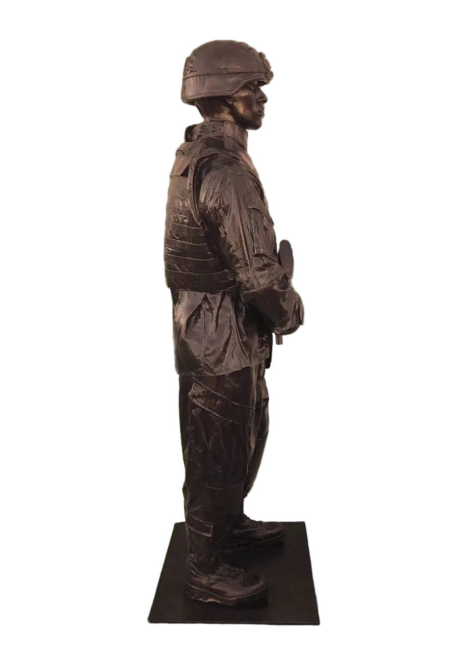 Monumental Standing Soldier