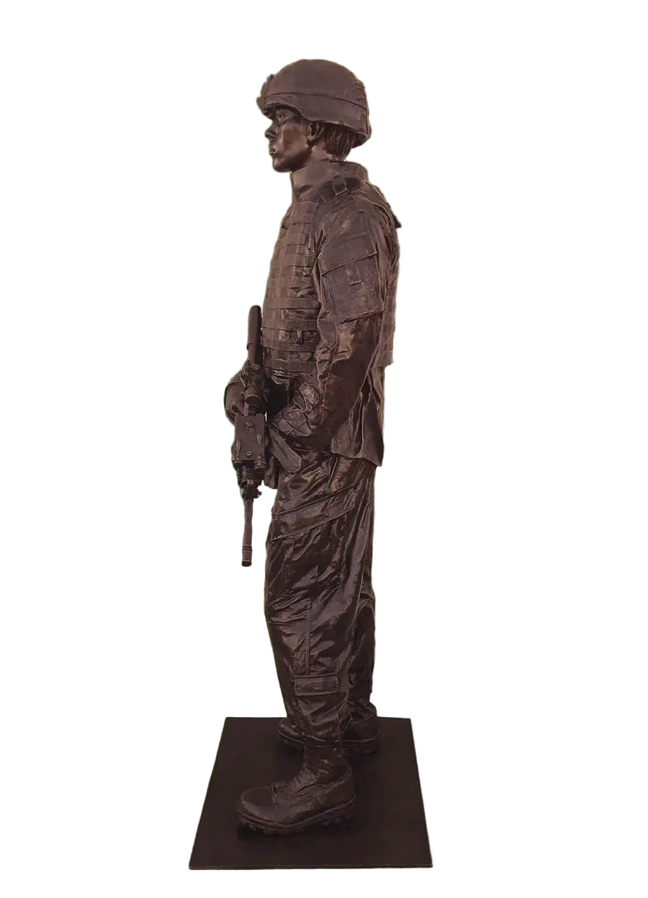 Monumental Standing Soldier