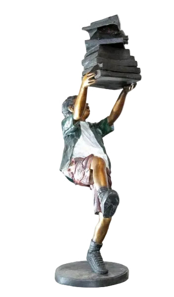 Boy with Books